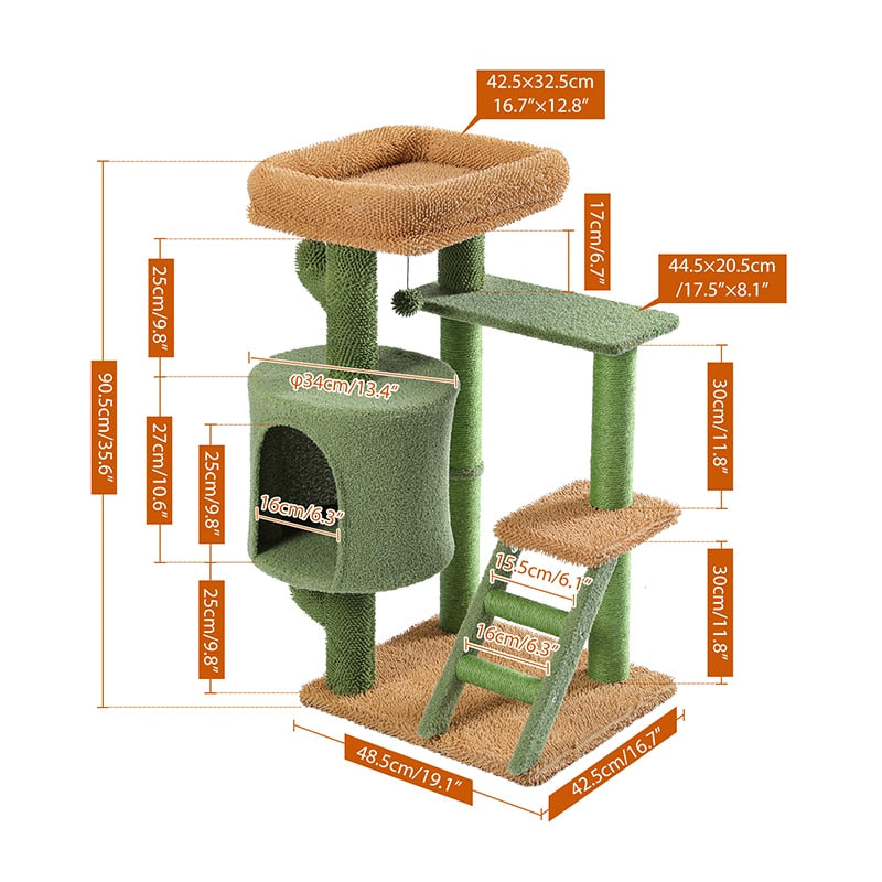 Cat Tree Tower Scratching Post