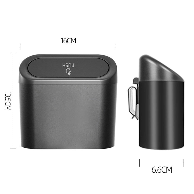 Portable Hanging Mini Car Trash Can