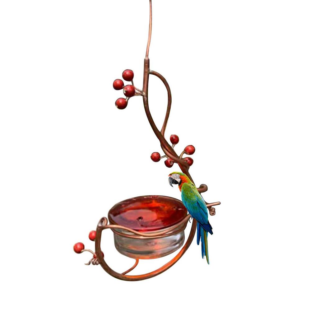 Humming Bird Feeder Red Berries Hummingbird Feeders Outdoor Feeder For Outdoors Hanging Sealed And Leak-Proof Easy To Clean And