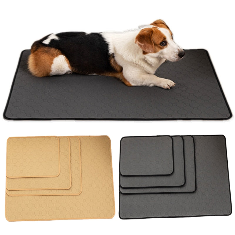Dog Training Pad Washable Pet Pee Mat Super Absorbent Non-Slip Puppy Crate Mat Reusable Incontinence Pads for Dogs Cats Rabbit