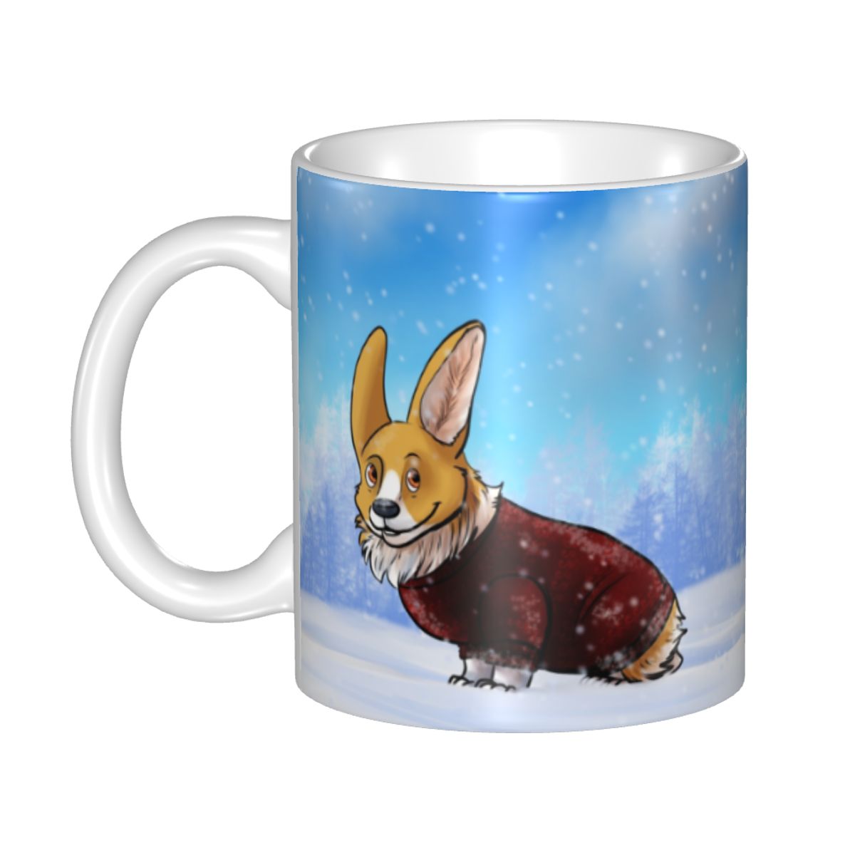 Cute Beagle Dog Lazy Coffee Mugs DIY Personalized Pet Lover Ceramic Mug Creative Present Outdoor Work Camping Cups