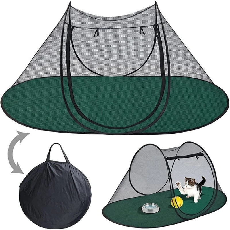 Dog Cage Can Be Folded To Store Outdoor Pet Tent Cat And Dog Travel Outdoor Pet Cage