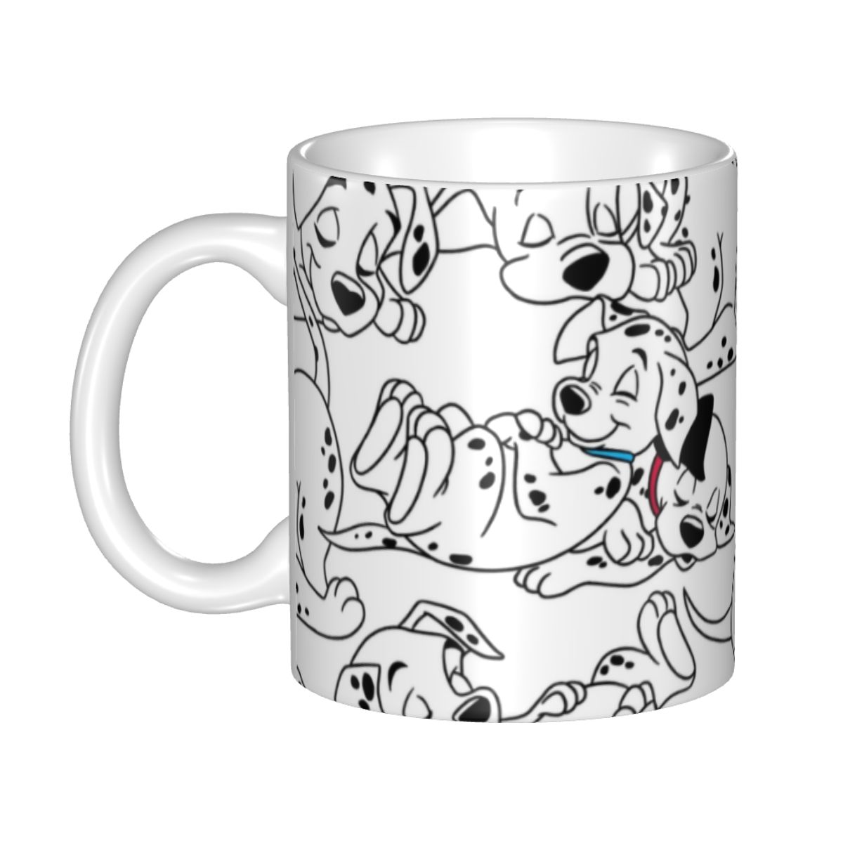 Cute Beagle Dog Lazy Coffee Mugs DIY Personalized Pet Lover Ceramic Mug Creative Present Outdoor Work Camping Cups
