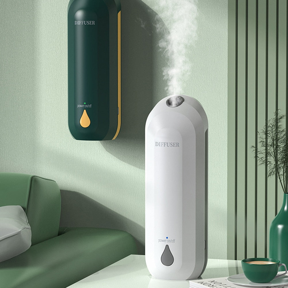 2022 Aromatherapy Machine Automatic Spraying Fragrance Household Perfume Machine Hotel Toilet Deodorizing Air Purifying Diffuser