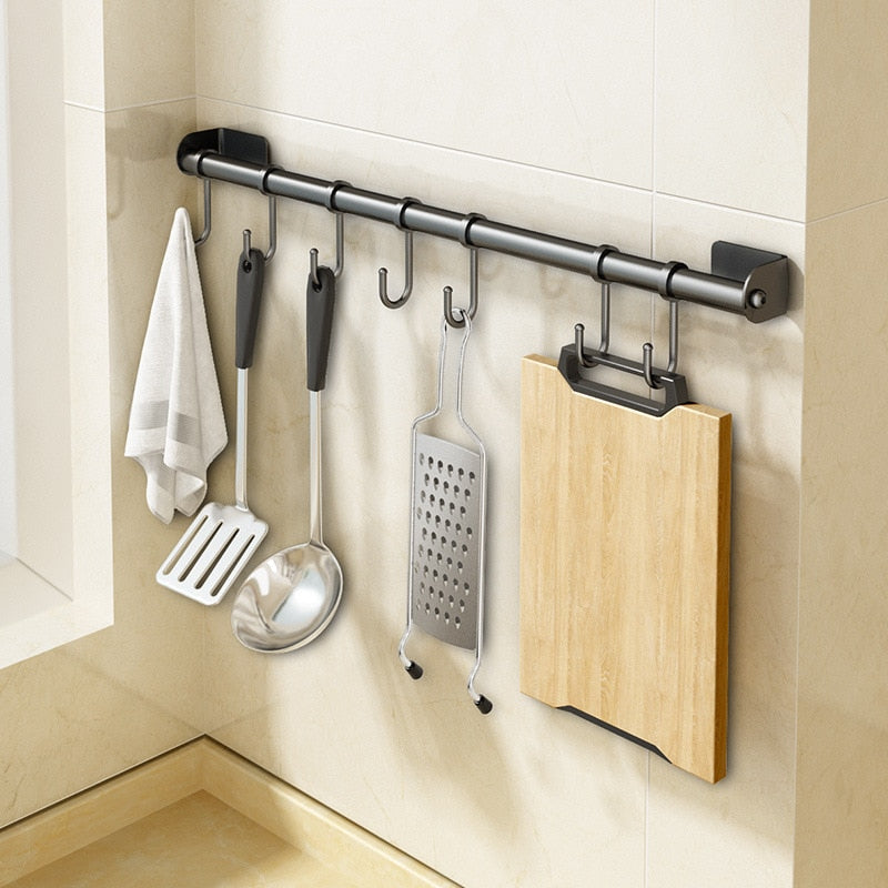 New Kitchen Organizer Storage Wall-Mount Spice Rack Stainless Steel Shelves