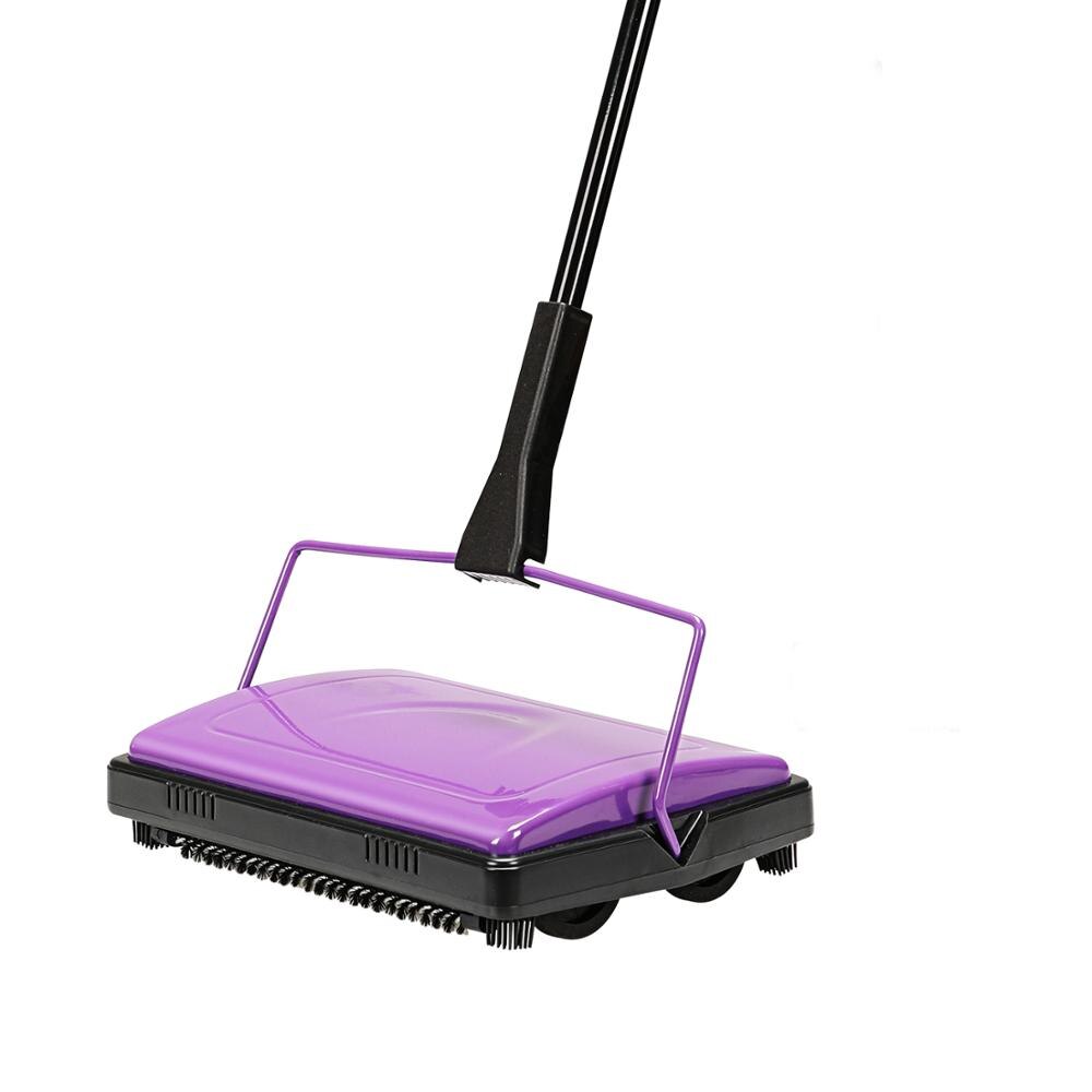 Eyliden Carpet Floor Sweeper Cleaner for Home Office Carpets Rugs Undercoat Carpets Dust Scraps Paper Cleaning with Brush