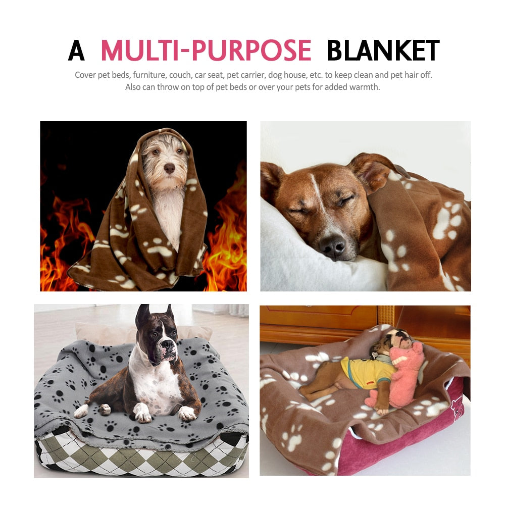 Soft Cute Pet Blanket