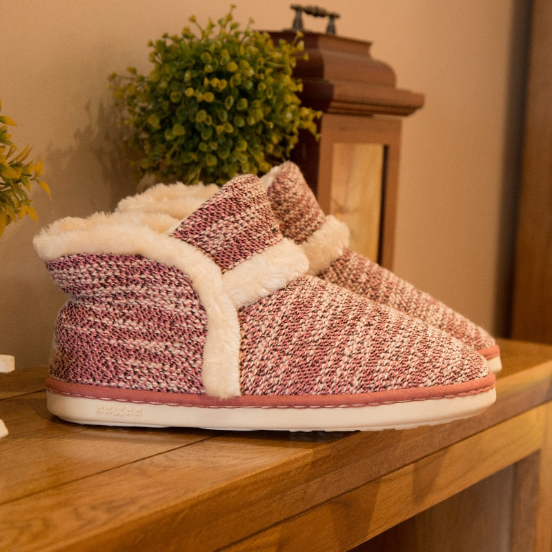 Indoor Cotton Winter Slippers for Home