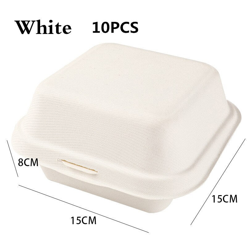 10/20pcs Disposable Bento Food Containers