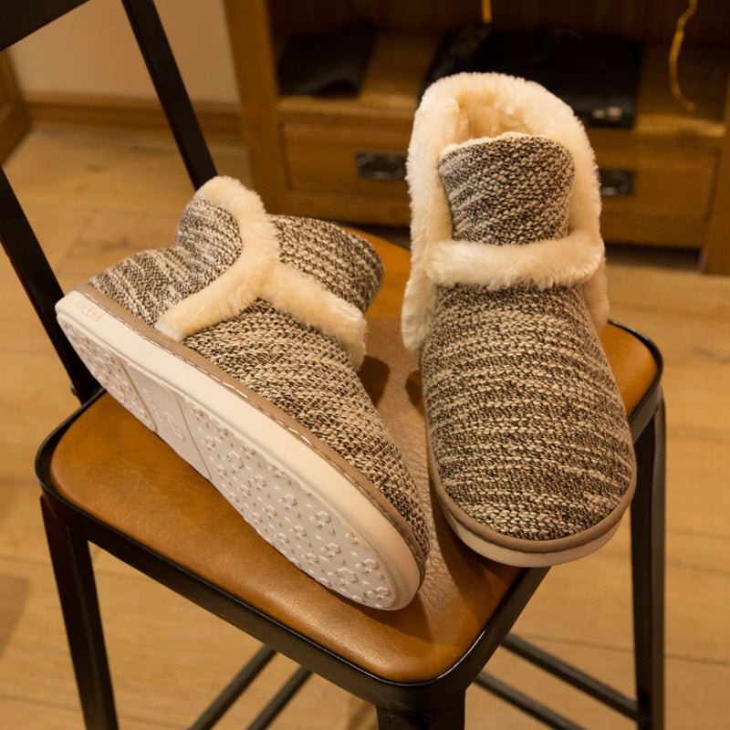 Indoor Cotton Winter Slippers for Home