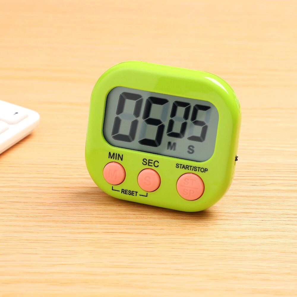 1Pc Multifunction countdown LCD screen display Fresh Learning aid timer