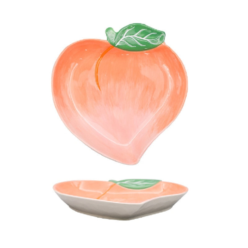 Fruit Shaped Ceramic Dish