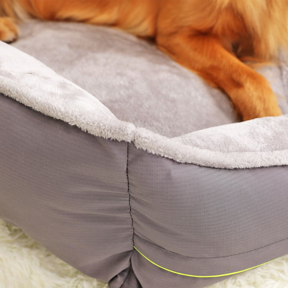 HOOPET Pet Sofa Dog Beds Soft Fleece Winter Thicken Warm Bed Sleeping Bed