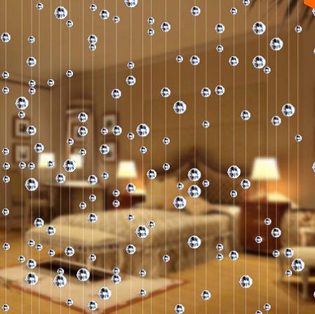 Fashion Crystal glass bead Curtain Indoor Home Decor