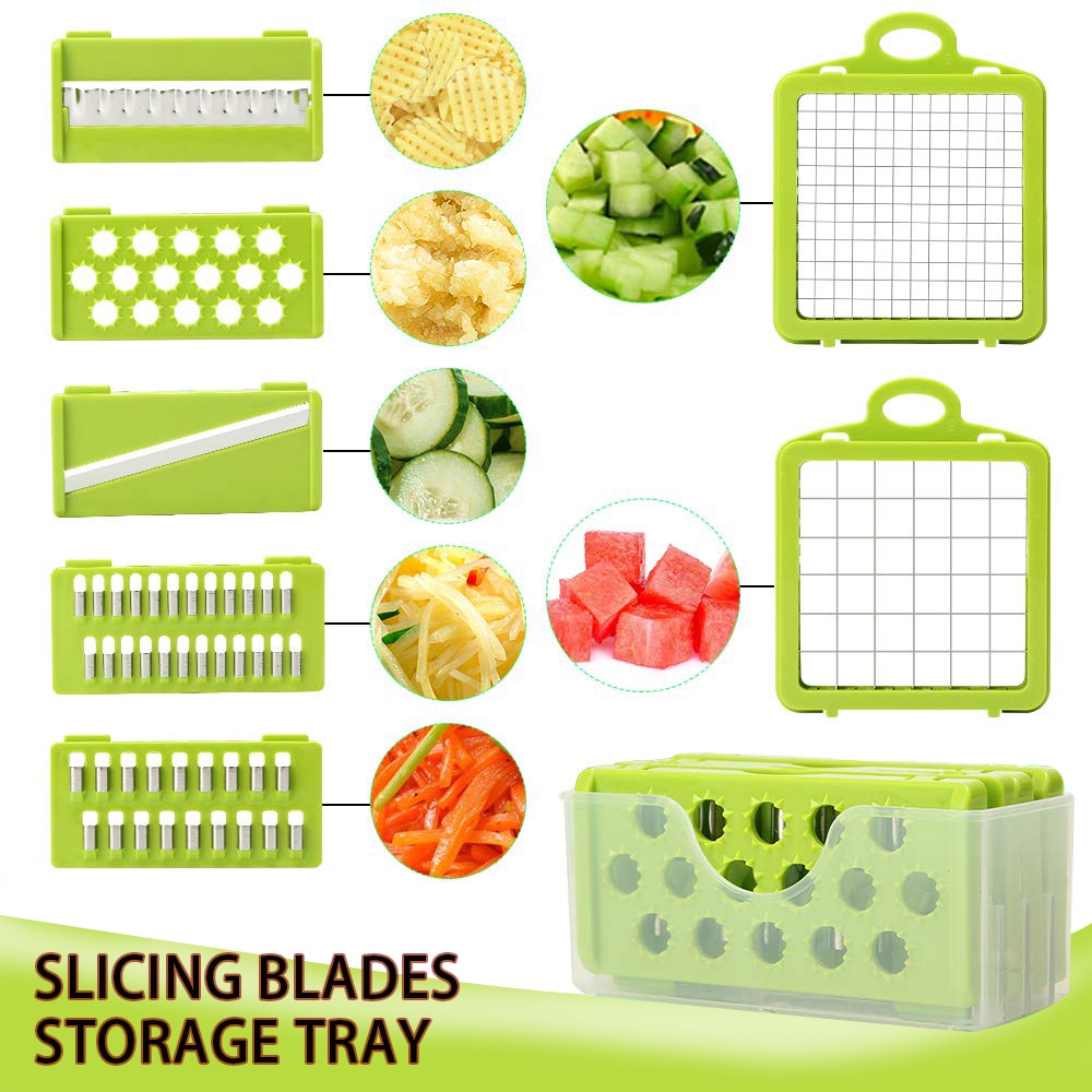 Vegetable Cutter Vegetable Slicer Multifunctional Kitchen Accessories Basket Fruit  Potato Peeler Carrot Grater Vegetable Slicer