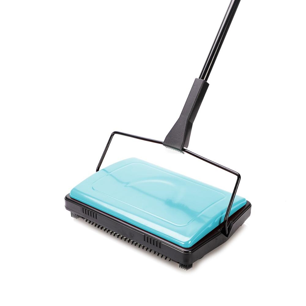 Eyliden Carpet Floor Sweeper Cleaner for Home Office Carpets Rugs Undercoat Carpets Dust Scraps Paper Cleaning with Brush