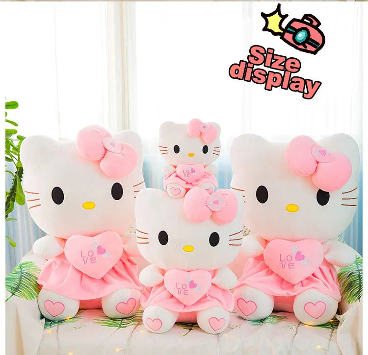 24-55cm Sanrio Hello Kitty Cat Plush Toys