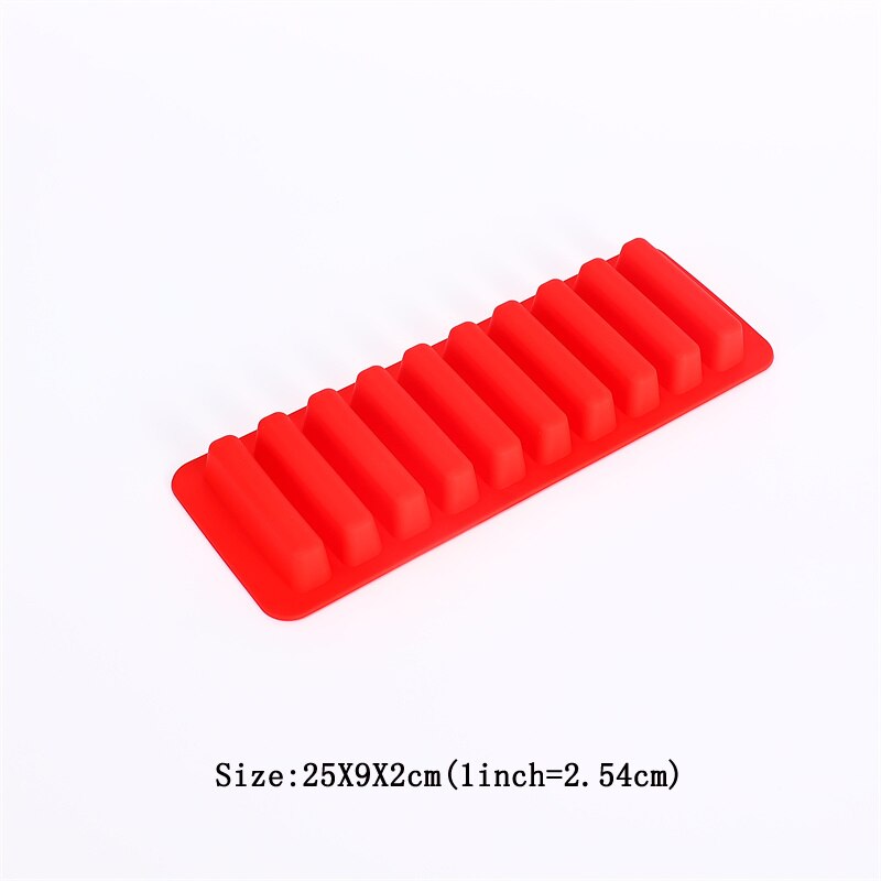 10 Grids Stick Shape Ice Tray