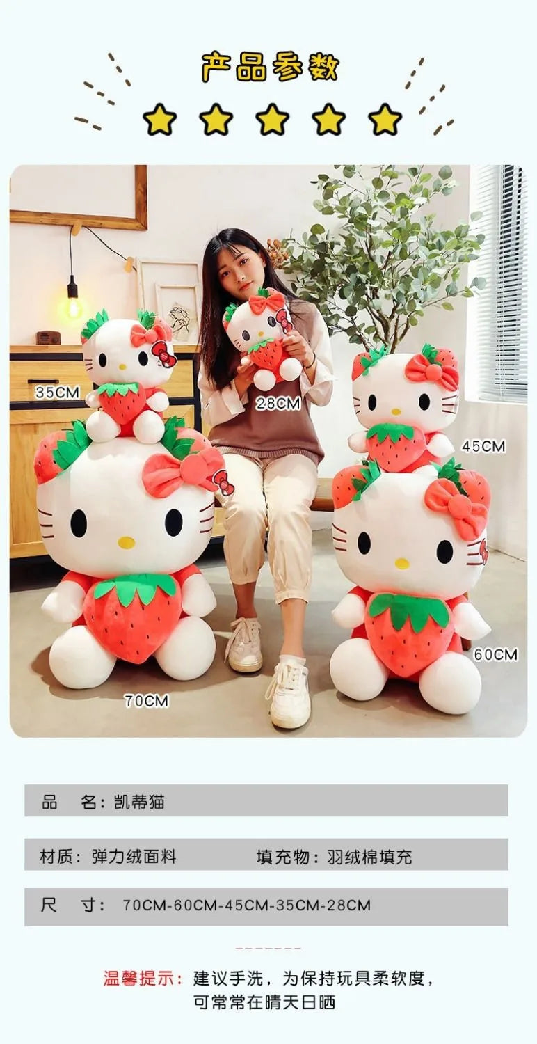 22-45cm Kawaii Hello Kitty Plush Toys