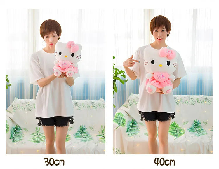 24-55cm Sanrio Hello Kitty Cat Plush Toys