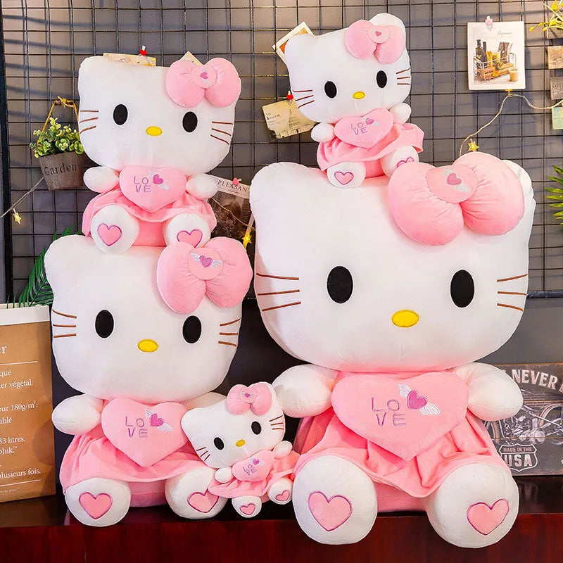 24-55cm Sanrio Hello Kitty Cat Plush Toys