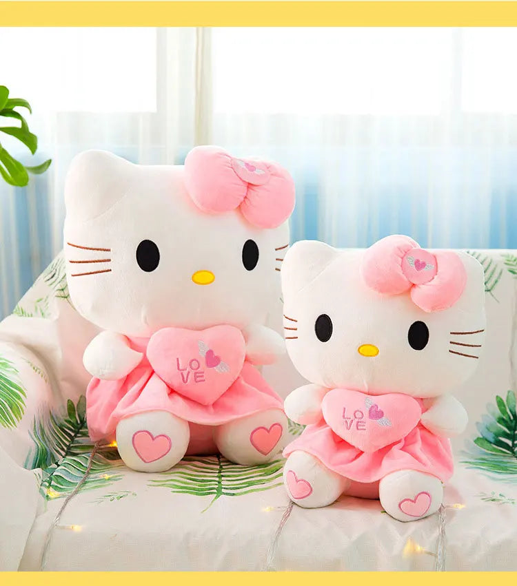 24-55cm Sanrio Hello Kitty Cat Plush Toys