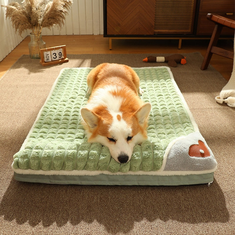 HOOPET Winter Dog Mat Luxury Pad for Small Medium Large Dogs