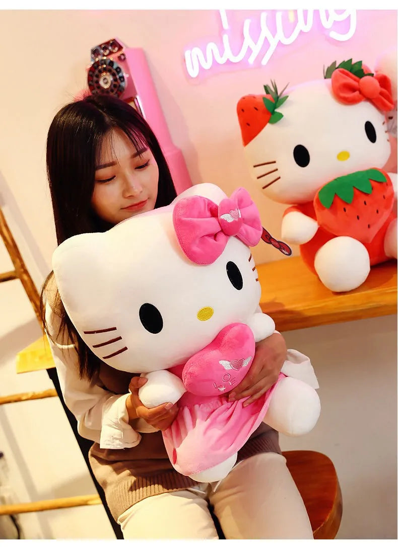 22-45cm Kawaii Hello Kitty Plush Toys