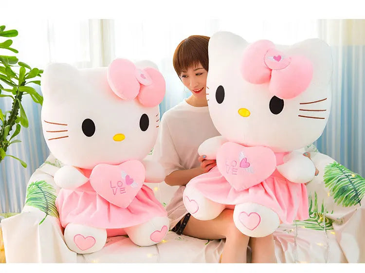 24-55cm Sanrio Hello Kitty Cat Plush Toys