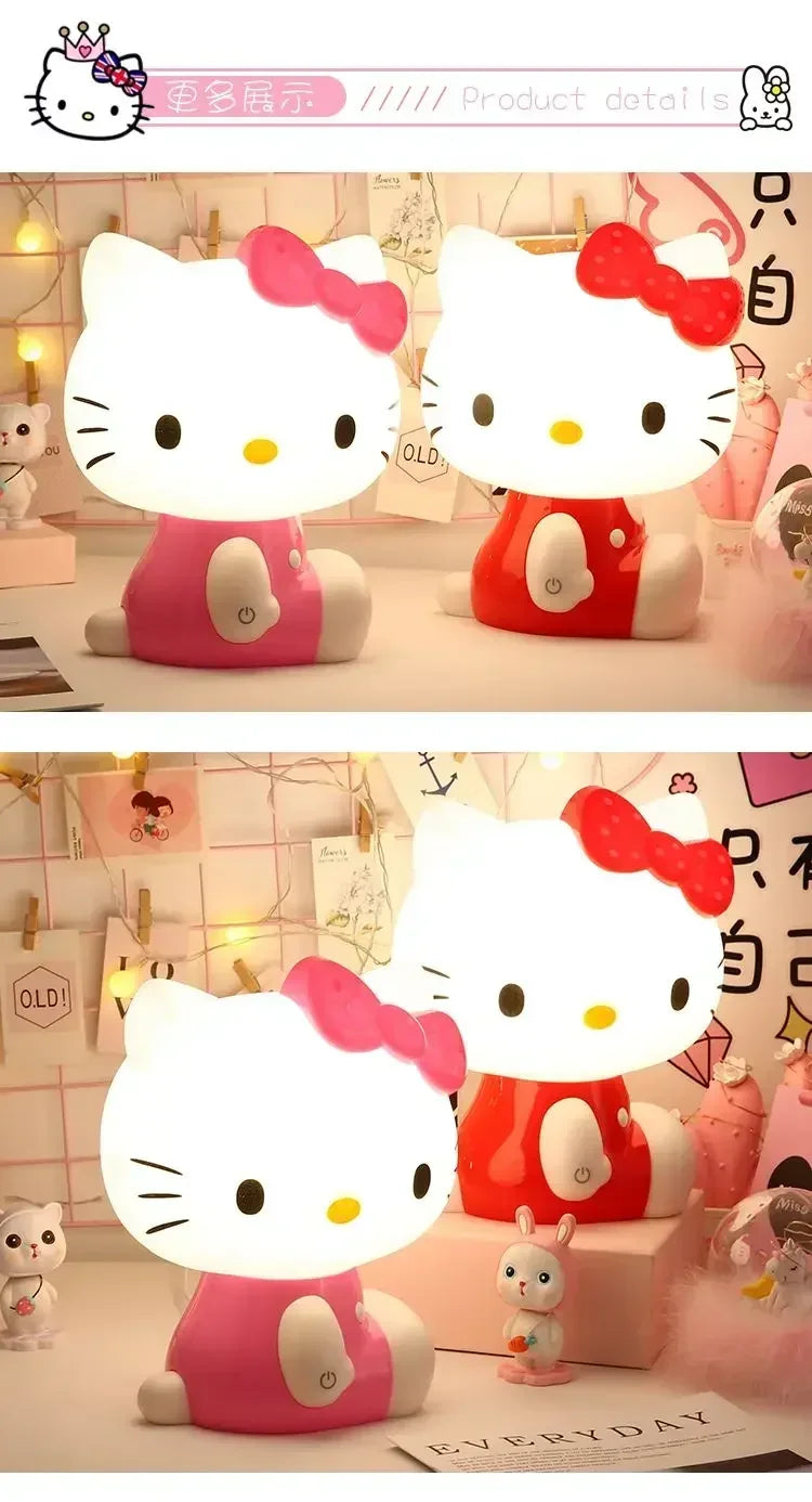 Hello Kitty 3D LED Small Night Lamp Touch