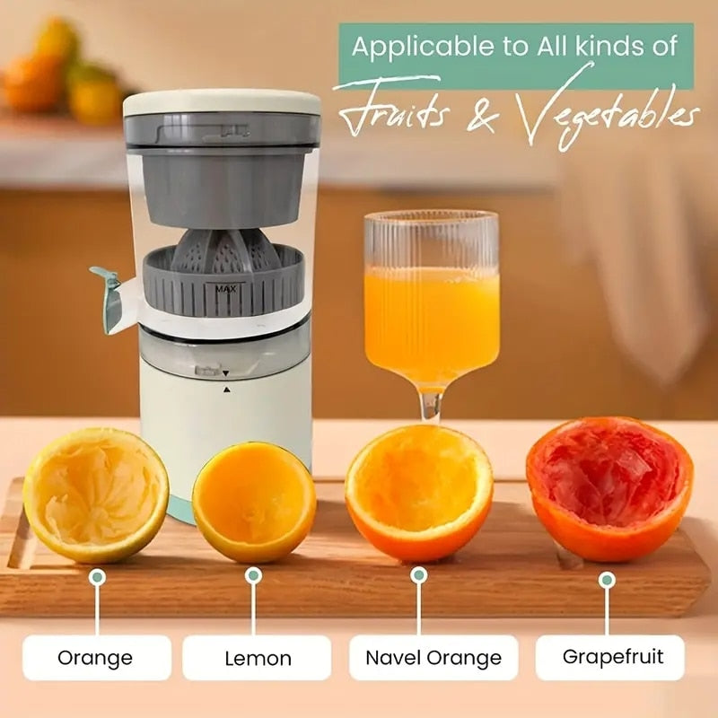 Portable Household Electric Juicer USB Rechargeable Blender Orange Squeezer Mini Cup Multifunctional Fruit Juice Machine