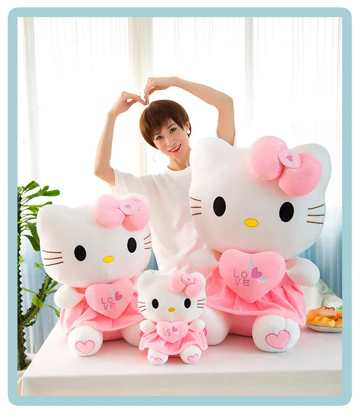 24-55cm Sanrio Hello Kitty Cat Plush Toys