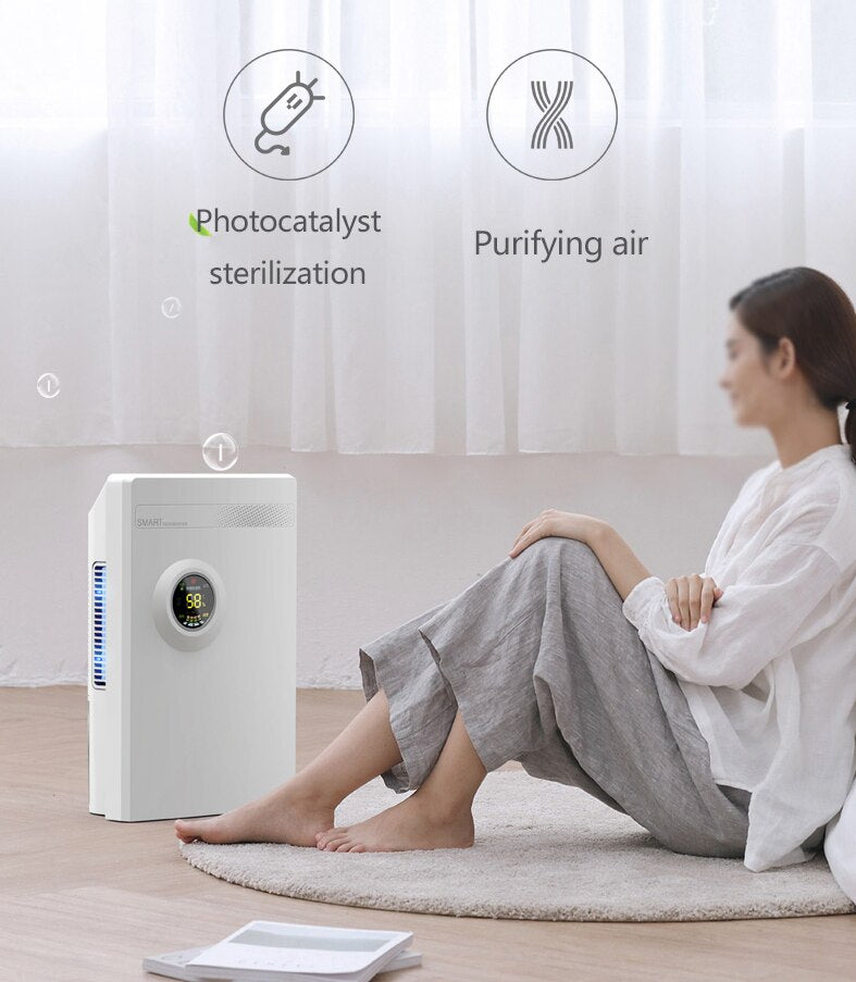 1.3L Household Dehumidifier Moisture Absorbent Desktop Air Dryer