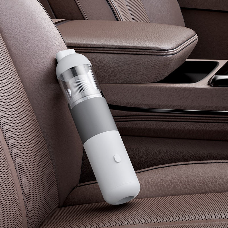 Portable Car Vacuum Cleaner Rechargeable Handheld Automotive Vacuum Cleaner For Car Wireless Dust Catcher Cyclone Suction