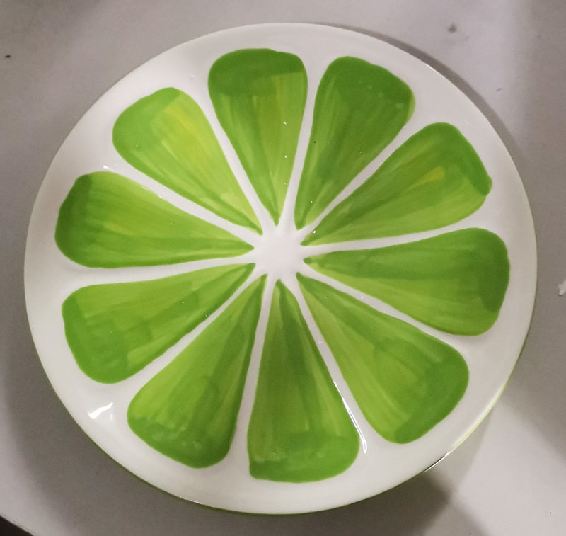 Fruit Shaped Ceramic Dish