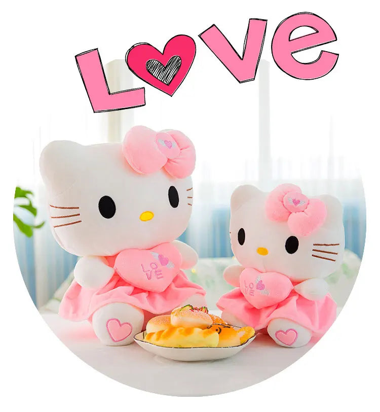 24-55cm Sanrio Hello Kitty Cat Plush Toys