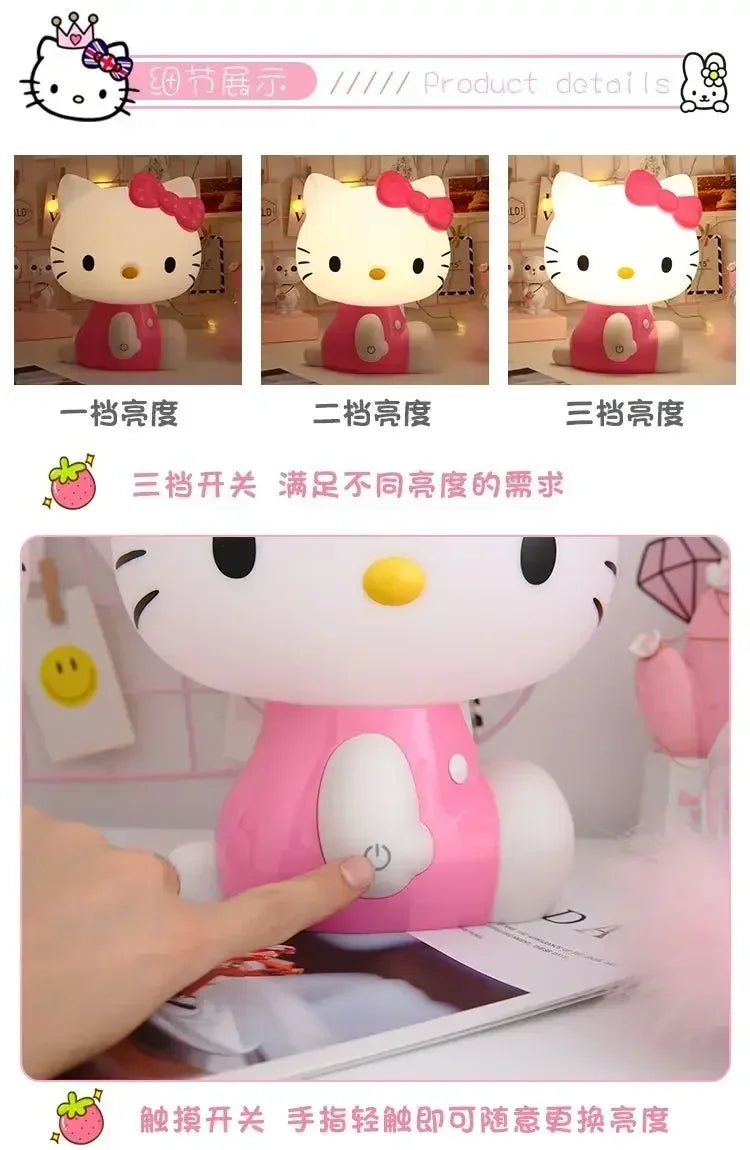 Hello Kitty 3D LED Small Night Lamp Touch