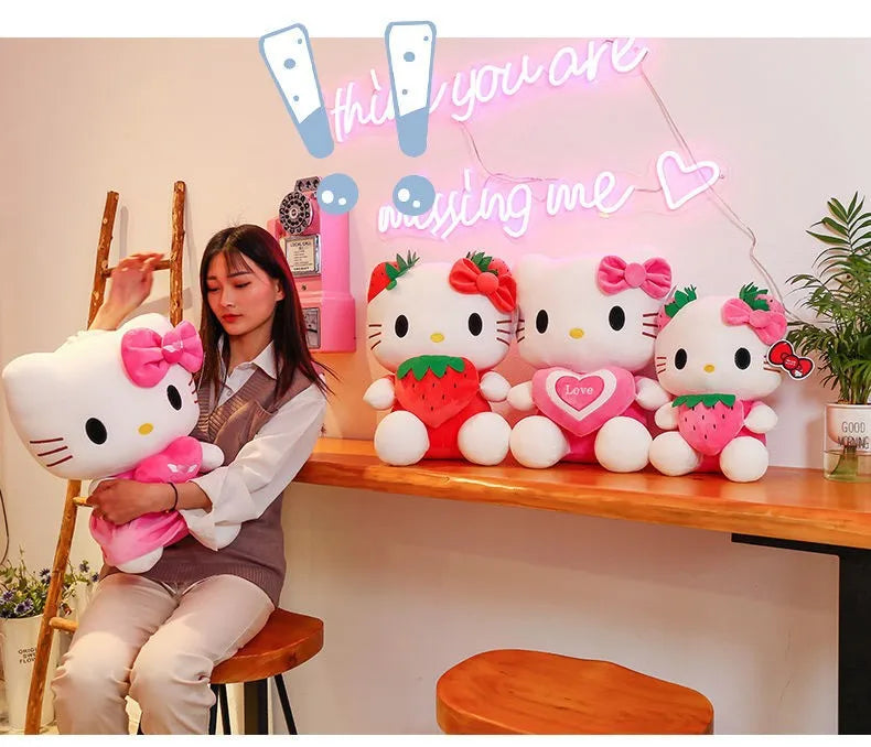 22-45cm Kawaii Hello Kitty Plush Toys