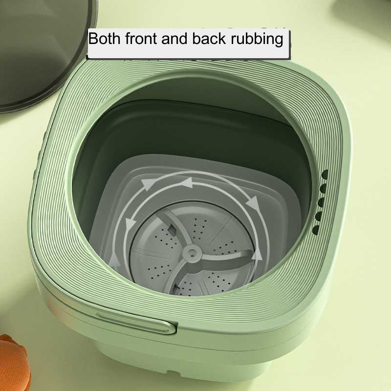 Mini Foldable Washing Machine Portable Mini Socks Underwear Panties Washing Machine Big Capacity 3 Models With Spinning Dry