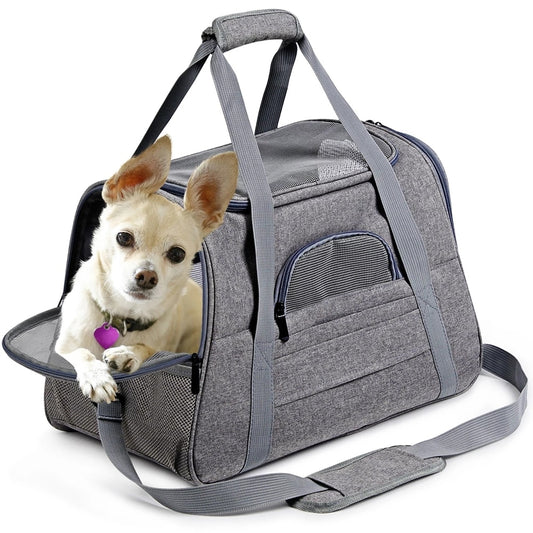 Dog Carrier Bag With Mesh Window