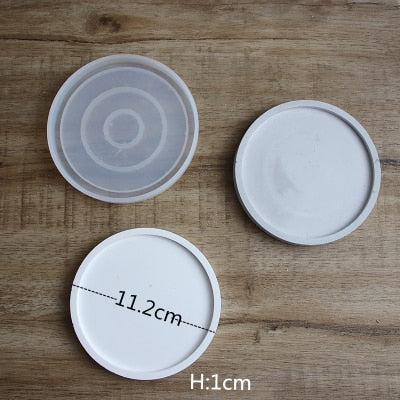 Hexagon Flowerpot Concrete Silicone