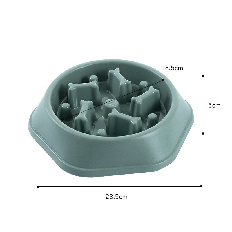 Pet Slow Feeder Bowl l