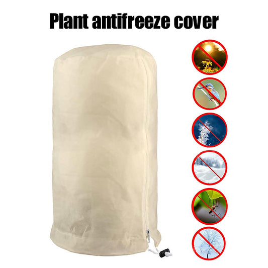 Plant cover winter warm cover tree shrub plant protection bag - antifreeze small tree winter plant protection bag