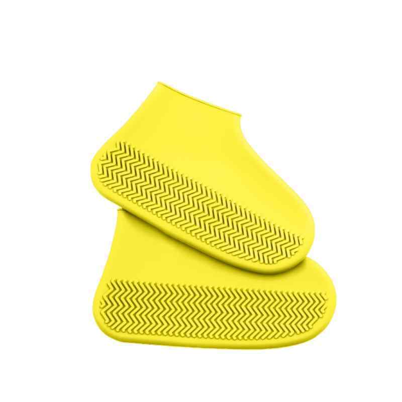 Durable Silicone Rain Shoes Waterproof Material Shoe Cover Unisex Shoes Protectors Rain Boots for Travel Outdoor Rainy Days