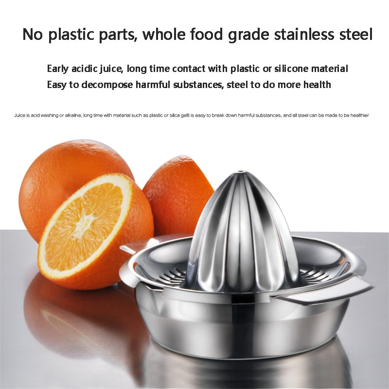 Manual Fruit Juicer 304 Stainless Steel Kitchen Tool