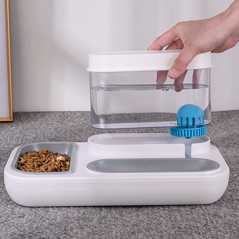 3 Style Pet Feeder Bowls - Automatic Drinking Fountain 1.5L Capacity