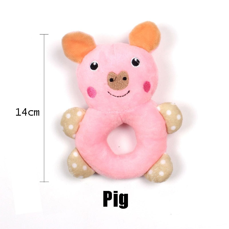 Donut Plush Squeaky Toy