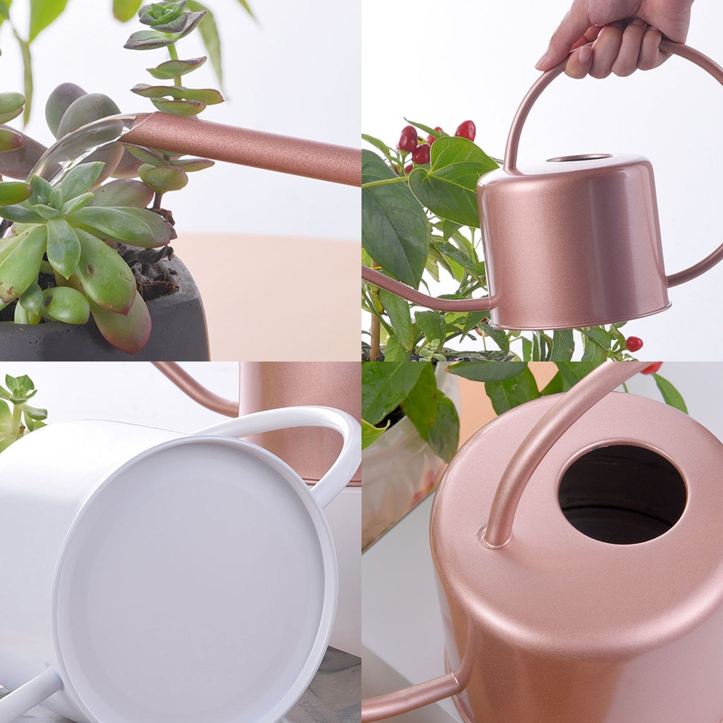 1.3L Watering Can Metal Garden Stainless Steel