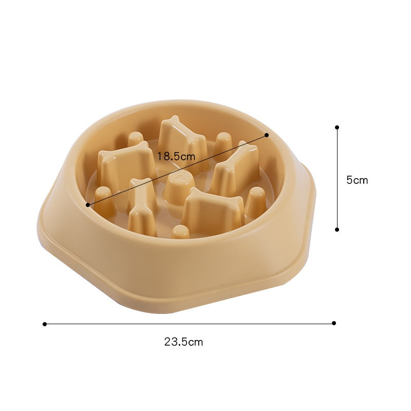 Pet Slow Feeder Bowl l