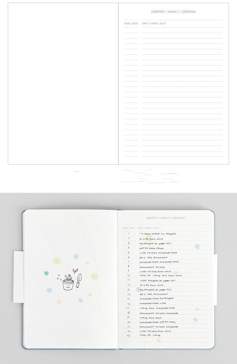 Hardcover A5 Bullet Journals Dot Notebook